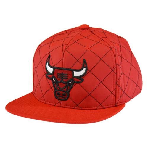 Mitchell & Ness Nba Quilted Taslan Snapback Chicago Bulls Rot