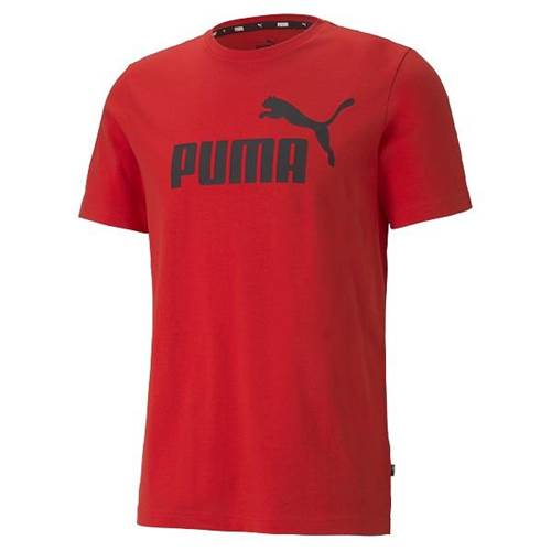 Puma Ess Logo Tee Dunkelblau