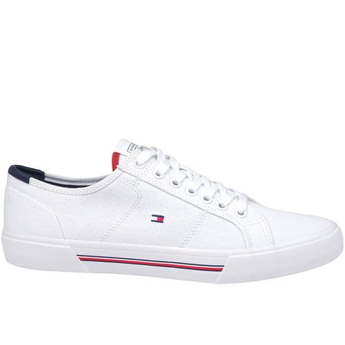 Tommy Hilfiger Core Corporate Canvas Vulc Weiß