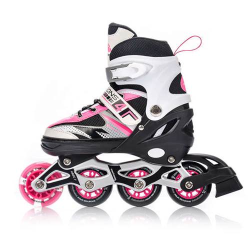 Inline Skates Meteor 4W1 Seasons Pink Led 2022