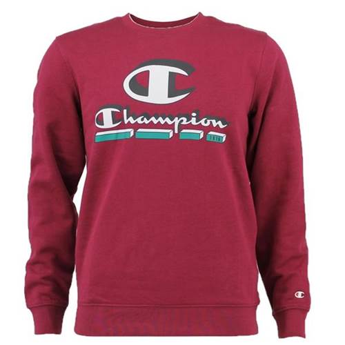 Champion Crewneck Sweatshirt Dunkelrot