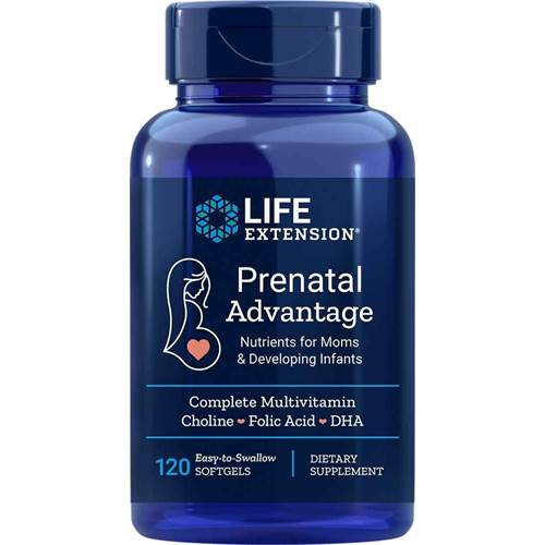 Nahrungsergänzungsmittel Life Extension Prenatal Advantage