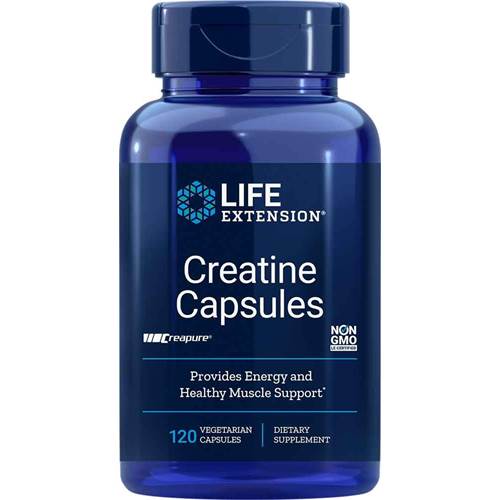 Nahrungsergänzungsmittel Life Extension Creatine Capsules