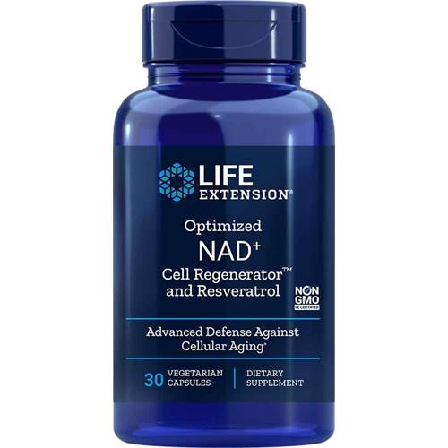 Nahrungsergänzungsmittel Life Extension Optimized Nad Cell Regenerator And Resveratrol