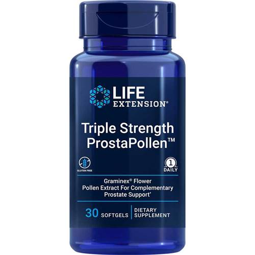 Nahrungsergänzungsmittel Life Extension Triple Strength Prostapollen