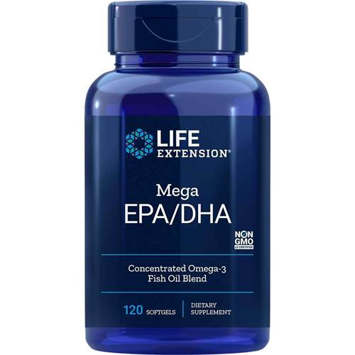 Nahrungsergänzungsmittel Life Extension Mega Epa Dha