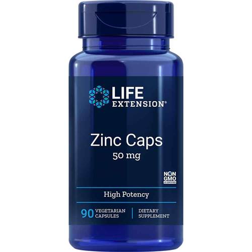 Nahrungsergänzungsmittel Life Extension Zinc Caps