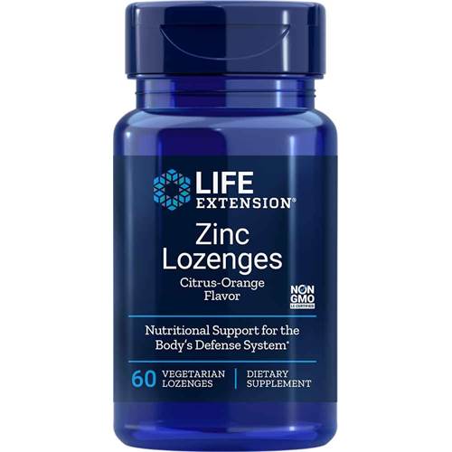 Nahrungsergänzungsmittel Life Extension Zinc Lozenges