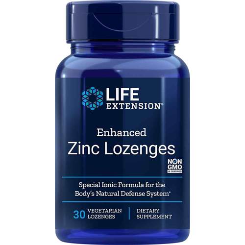 Nahrungsergänzungsmittel Life Extension Enhanced Zinc Lozenges