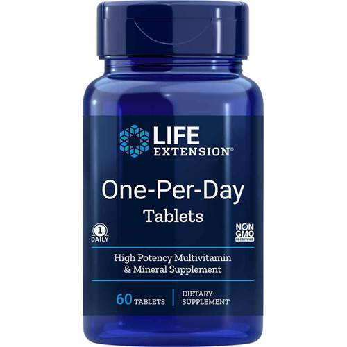 Nahrungsergänzungsmittel Life Extension One Per Day Tablets EU
