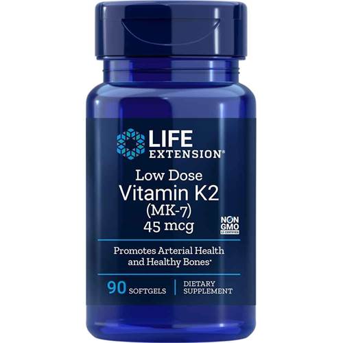 Nahrungsergänzungsmittel Life Extension Lowdose Vitamin K2 MK7