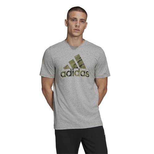 Adidas Logo Camo Grau