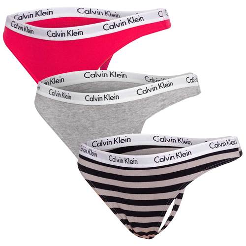 Calvin Klein 3PACK Rot,Schwarz,Grau