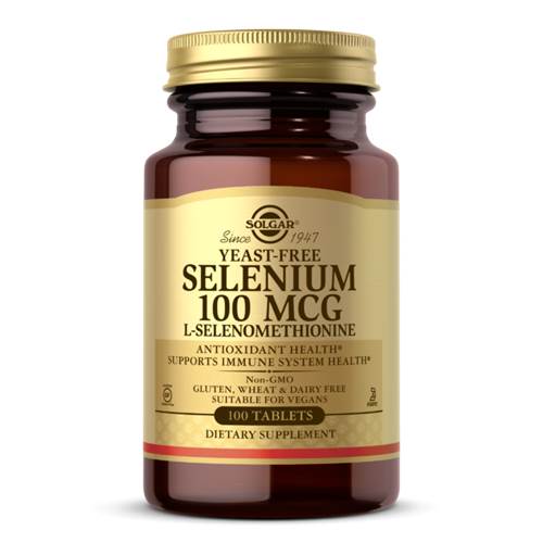 Nahrungsergänzungsmittel Solgar Selenium Yeast Free 100 Mcg