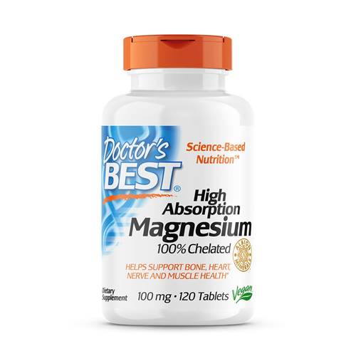 Doctor's Best High Absorption Magnesium Weiß
