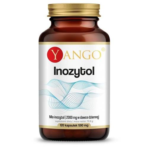 Nahrungsergänzungsmittel Yango Inozytol 500 MG 120 Kaps