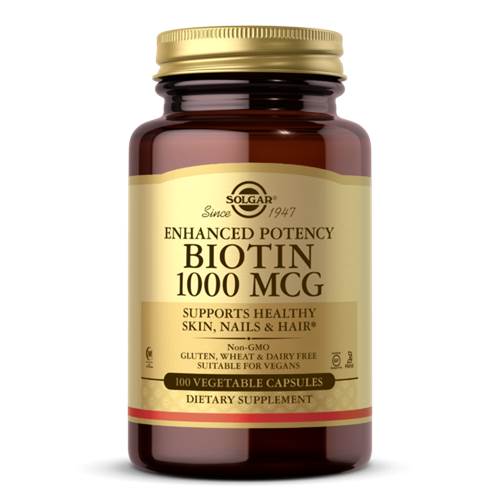 Nahrungsergänzungsmittel Solgar Biotin 1000 Mcg 100 Caps