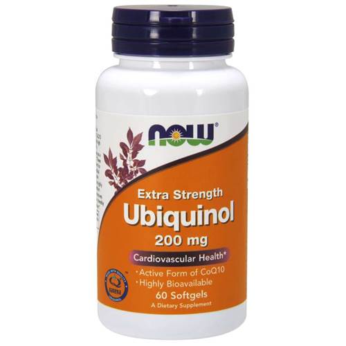 Nahrungsergänzungsmittel NOW Foods Ubiquinol