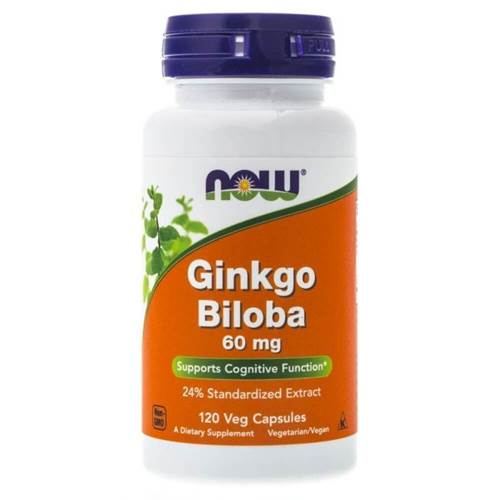 Nahrungsergänzungsmittel NOW Foods Ginkgo Biloba