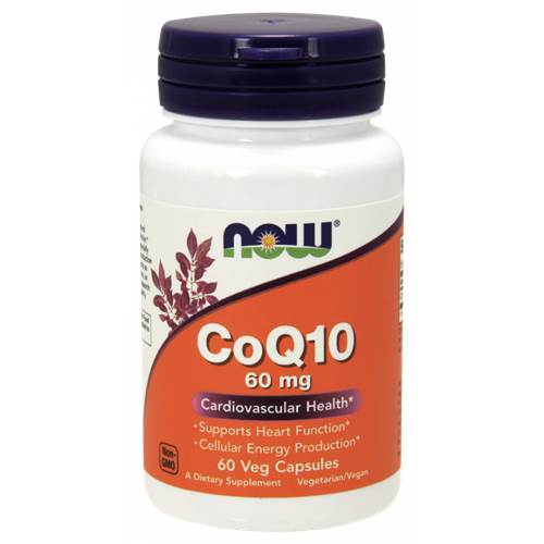 Nahrungsergänzungsmittel NOW Foods COQ10 60 MG