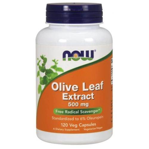 Nahrungsergänzungsmittel NOW Foods Olive Leaf Extract 500 MG