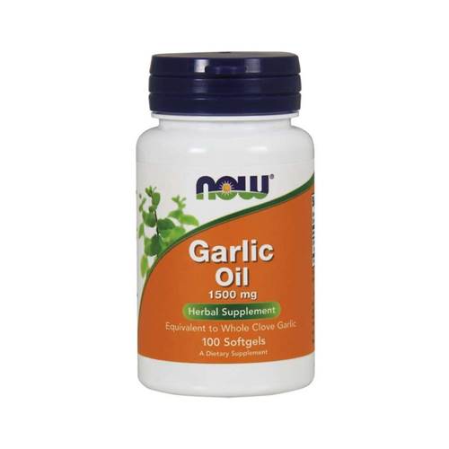 Nahrungsergänzungsmittel NOW Foods Garlic Oil 3 MG