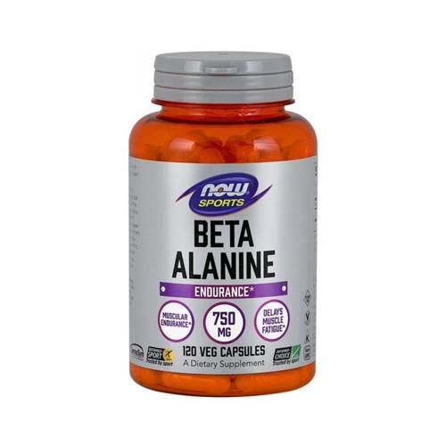 Nahrungsergänzungsmittel NOW Foods Beta Alanine 750 MG