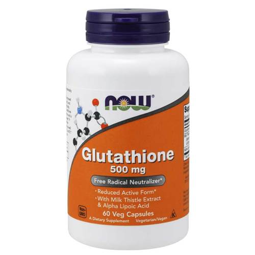 Nahrungsergänzungsmittel NOW Foods Glutathione 500 MG