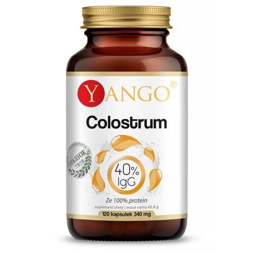 Nahrungsergänzungsmittel Yango Colostrum 40 Igg