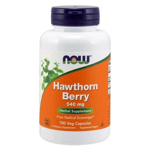 Nahrungsergänzungsmittel NOW Foods Hawtorn Berry