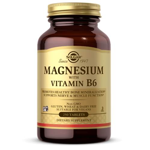 Nahrungsergänzungsmittel Solgar Magnesium With Vitamin B6