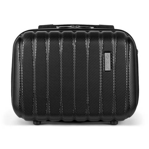 Koffer Solier Kuferek Podróżny Mały Abs STL902 Czarny