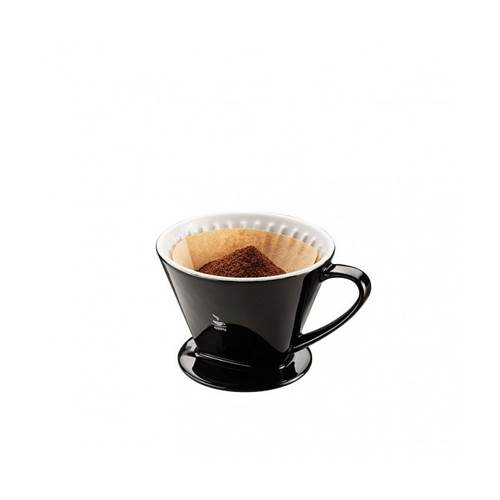 Kaffee und Tee Gefu Stefano Biało Roz 4 Czarny Dripper DO Kawy Kamionkowy