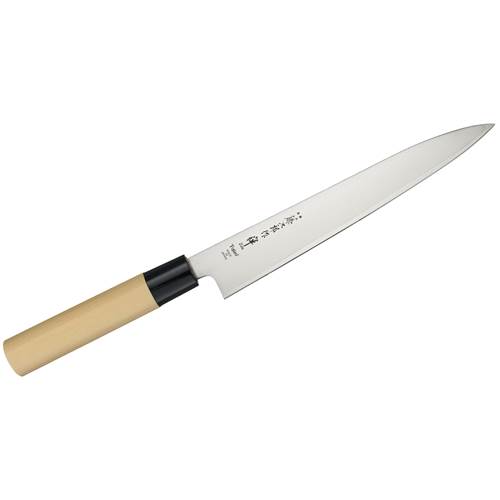 Tojiro Nóż Uniwersalny Stalowy Zen Dąb Big Kremowy 21 CM Silber,Beige