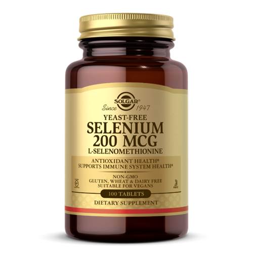 Nahrungsergänzungsmittel Solgar Selenium Yeast Free 200 Mcg
