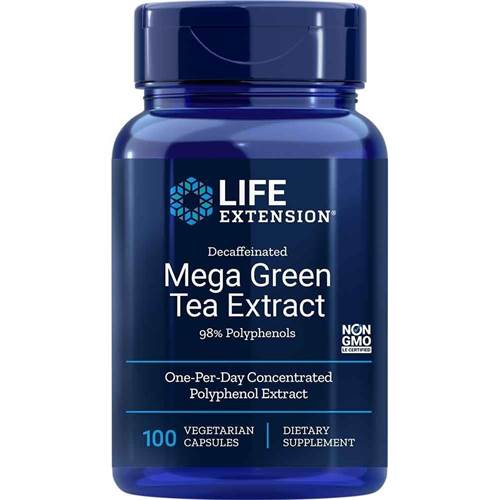Nahrungsergänzungsmittel Life Extension Mega Green Tea Extract Decaffeinated