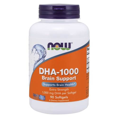 Nahrungsergänzungsmittel NOW Foods Dha-1000 Brain Support