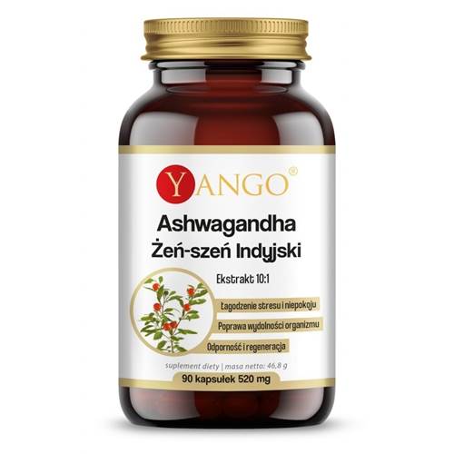 Nahrungsergänzungsmittel Yango Ashwagandha