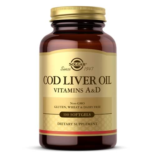 Nahrungsergänzungsmittel Solgar Cod Liver Oil Vitamins Aampd