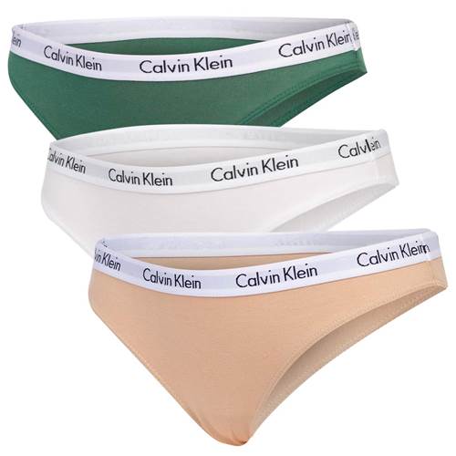 Calvin Klein Carousel 3 PACK Weiß,Beige,Grün
