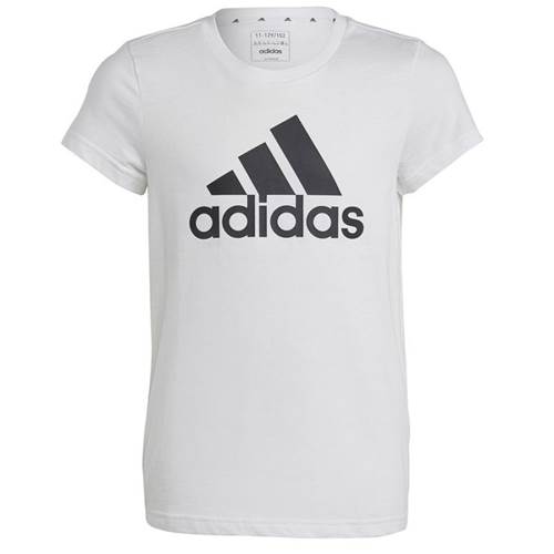 Adidas Big Logo Tee Jr Weiß