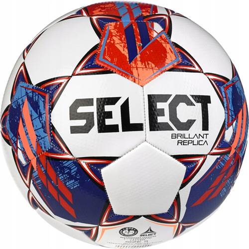 Ball Select Piłka Nożna Brillant Replica V23 Biało-czerwono-granatowa