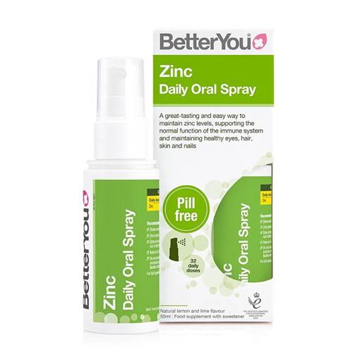 Nahrungsergänzungsmittel BetterYou Zinc Oral Spray 50 M