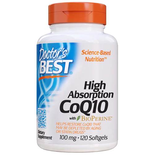 Doctor's Best High Absorption Coq10 + Bioperine Weiß