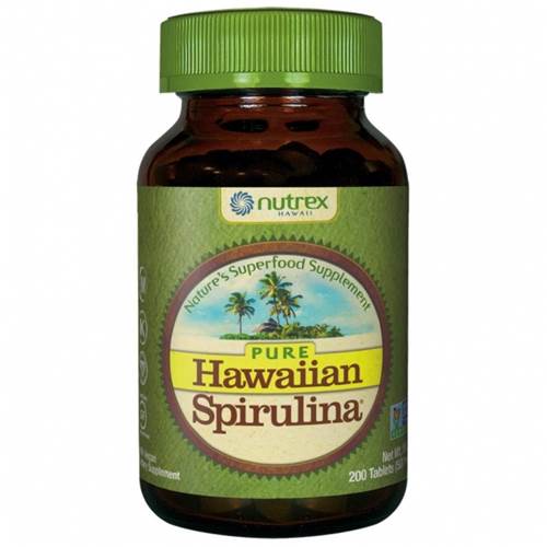Nahrungsergänzungsmittel Cyanotech Hawajska Spirulina Pacifica