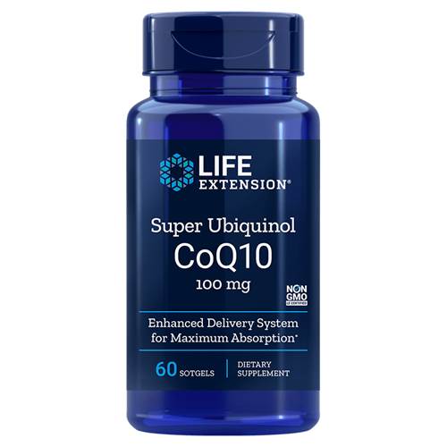 Life Extension Super Ubiquinol Coq10 100 Mg Dunkelblau
