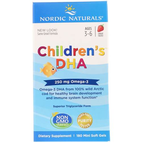 Nahrungsergänzungsmittel NORDIC NATURALS Childrens Dha 250 Mg