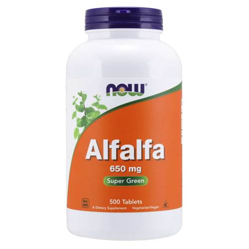 Nahrungsergänzungsmittel NOW Foods Alfalfa