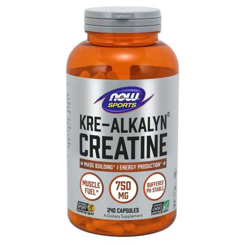 Nahrungsergänzungsmittel NOW Foods Kre-alkalyn Creatine