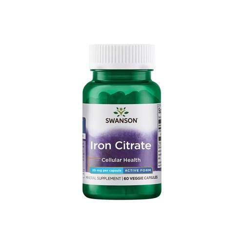 Nahrungsergänzungsmittel Swanson Iron Citrate 25 Mg